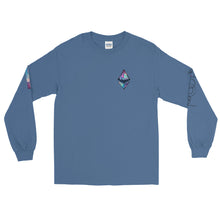 Load image into Gallery viewer, Ethereum Galaxy Long Sleeve T-Shirt