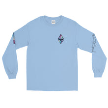 Load image into Gallery viewer, Ethereum Galaxy Long Sleeve T-Shirt