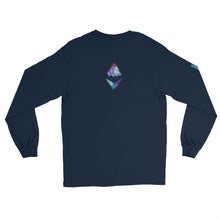 Load image into Gallery viewer, Ethereum Galaxy Long Sleeve T-Shirt
