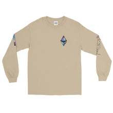 Load image into Gallery viewer, Ethereum Galaxy Long Sleeve T-Shirt