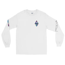 Load image into Gallery viewer, Ethereum Galaxy Long Sleeve T-Shirt
