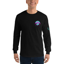 Load image into Gallery viewer, Bitcoin Blue Moon Long Sleeve T-Shirt