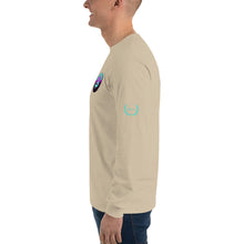 Load image into Gallery viewer, Bitcoin Blue Moon Long Sleeve T-Shirt