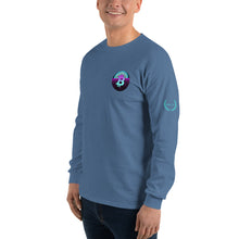 Load image into Gallery viewer, Bitcoin Blue Moon Long Sleeve T-Shirt
