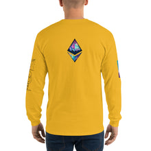 Load image into Gallery viewer, Ethereum Galaxy Long Sleeve T-Shirt