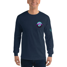 Load image into Gallery viewer, Bitcoin Blue Moon Long Sleeve T-Shirt