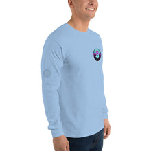 Load image into Gallery viewer, Bitcoin Blue Moon Long Sleeve T-Shirt
