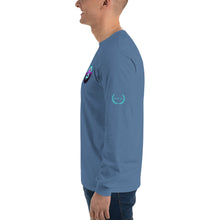 Load image into Gallery viewer, Bitcoin Blue Moon Long Sleeve T-Shirt