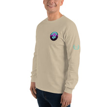 Load image into Gallery viewer, Bitcoin Blue Moon Long Sleeve T-Shirt