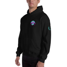 Load image into Gallery viewer, Bitcoin Blue Moon Hooded Sweatshirt