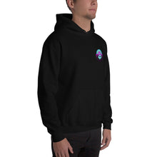 Load image into Gallery viewer, Bitcoin Blue Moon Hooded Sweatshirt