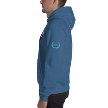 Load image into Gallery viewer, Bitcoin Blue Moon Hooded Sweatshirt