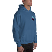 Load image into Gallery viewer, Bitcoin Blue Moon Hooded Sweatshirt