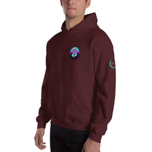 Load image into Gallery viewer, Bitcoin Blue Moon Hooded Sweatshirt
