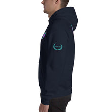 Load image into Gallery viewer, Bitcoin Blue Moon Hooded Sweatshirt