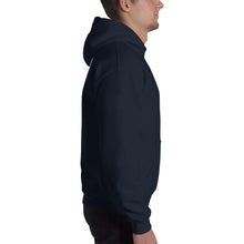 Load image into Gallery viewer, Bitcoin Blue Moon Hooded Sweatshirt