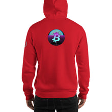 Load image into Gallery viewer, Bitcoin Blue Moon Hooded Sweatshirt
