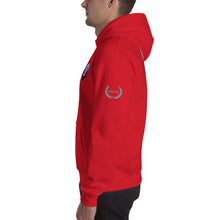 Load image into Gallery viewer, Bitcoin Blue Moon Hooded Sweatshirt