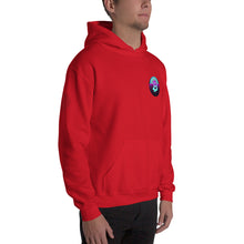 Load image into Gallery viewer, Bitcoin Blue Moon Hooded Sweatshirt