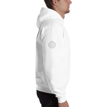 Load image into Gallery viewer, Bitcoin Blue Moon Hooded Sweatshirt