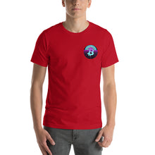 Load image into Gallery viewer, Bitcoin Blue Moon Crest T-Shirt