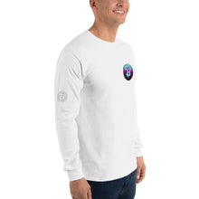 Load image into Gallery viewer, Bitcoin Blue Moon Long Sleeve T-Shirt