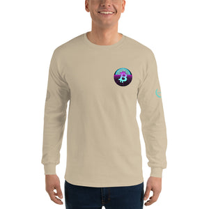 Bitcoin Blue Moon Long Sleeve T-Shirt