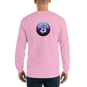 Bitcoin Blue Moon Long Sleeve T-Shirt