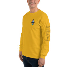 Load image into Gallery viewer, Ethereum Galaxy Long Sleeve T-Shirt