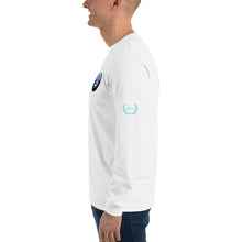 Load image into Gallery viewer, Bitcoin Blue Moon Long Sleeve T-Shirt