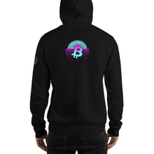 Load image into Gallery viewer, Bitcoin Blue Moon Hooded Sweatshirt