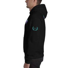 Load image into Gallery viewer, Bitcoin Blue Moon Hooded Sweatshirt