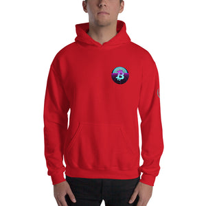Bitcoin Blue Moon Hooded Sweatshirt