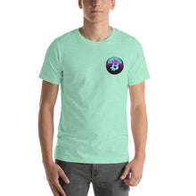 Load image into Gallery viewer, Bitcoin Blue Moon Crest T-Shirt