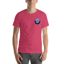 Load image into Gallery viewer, Bitcoin Blue Moon Crest T-Shirt